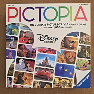 NEW Pictopia Disney Edition - Ultimate Picture Trivia Family Game - Ravensburger